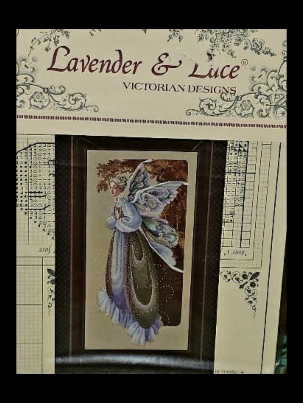 Lavender & Lace "Fairy Grandmother"L & L42 Cross-Stitch Pattern